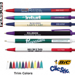 imprinted bic clic stic pens