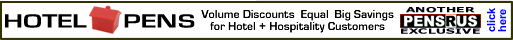 Hotel Pens from PENSRUS.com