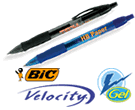 BIC velocity gel imprinted pen
