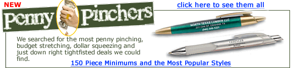 Penny Pincher Promotional Pens