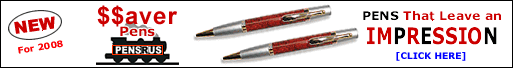 $$aver Pens - a collection of metal and plastic pens for every budget.