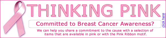 Think Pink in October - Breast Cancer Awareness Month