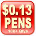 Thirteen Cent Pens